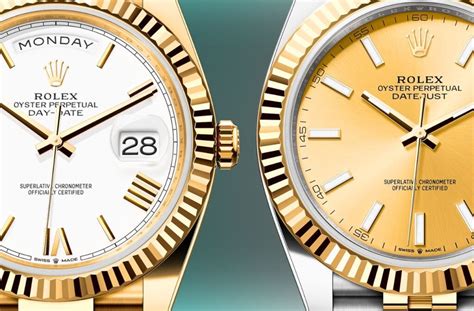 rolex datejust vs day date|oyster perpetual date vs datejust.